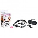   Ball Gag Training System Black
