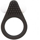   Lit-Up Silicone Stimu Ring 1 Black, 4,2  2,9 