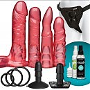   Doc Johnson Vac-U-Lock  Crystal Jellies Set