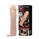   Pretty Love Penis Sleeve Large Flesh, 18  3,6 