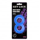   Duo Cock 8 Ball Ring, 2,5 