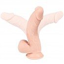  Nature Skin Medium Dildo, 24  4,4 