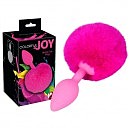   Colorful Joy Bunny Tail Plug, 13,5  3 
