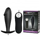 �������z ������ � ��������� Pretty Love Vibrating Butt Plug Black BI-040040