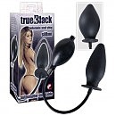   True Black Anal Plug, 11   4 