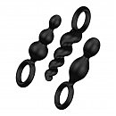    Satisfyer Plugs black  Booty Call (  3)