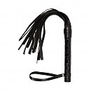  VIP Leather Flogger Black, 35 
