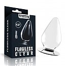 ������� ������ � 4.5'' Flawless Clear Anal Plug Clear, 11,5 � 6 ��