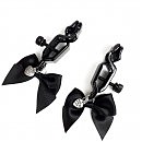    Art of Sex  Nipple clamps Black Bow