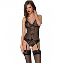  Passion Ursula Corset black  ,       