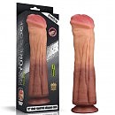  Dual layered Platinum Silicone Cock, 30 