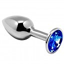      Alive Mini Metal Butt Plug Blue S