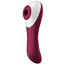    Satisfyer Dual Crush Wine Red