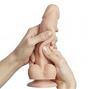  Strap-On-Me SLIDING SKIN REALISTIC DILDO VANILLE 