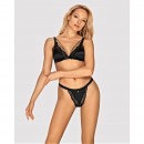     Obsessive Eloissa set Black S/M