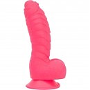  Addiction  Tom 7» Dildo With Balls Pink, 17,8  4,4 