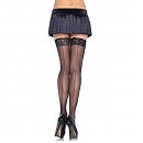     Leg Avenue One Size Nuna Sheer Thigh High Stockings, 