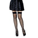    Leg Avenue Nylon Fishnet Thigh Highs, O/S
