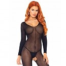     Leg Avenue Long Sleeves Bodystocking, O/S
