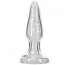   Pillow Talk  Fancy  Luxurious Glass Anal Plug, 10  3 