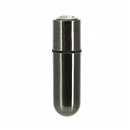   PowerBullet — First-Class Bullet 2.5» with Key Chain Pouch, Gun Metal, 6,4 