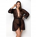  Amberly peignoir black  Passion
