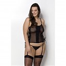    -,      Malwia Corset black  Passion