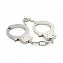 ��������� DS Fetish Handskaff metal silver