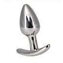   Pillow Talk Sneaky Luxurious Stainless Steel Anal Plug, 6,64  2,54 