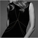    Bijoux Indiscrets Magnifique 8 Body Chain  Gold,   