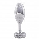   DOXY Butt Plug Ribbed, 10,5  3,5 