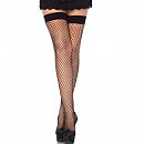  Leg Avenue Fishnet Thigh Highs + PLUS SI Black