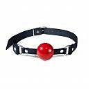   Feral Feelings Silicon Ball Gag Black/Red
