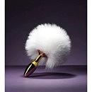   Upko Rabbit Fur Bunny Tail Small Butt Plug