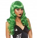  Leg Avenue Misfit Long Wavy Wig Green