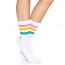  Leg Avenue Pride crew socks Pansexual