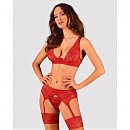     Obsessive Lacelove cupless 3-pcs set