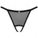     Obsessive Celia Noir crotchless thong
