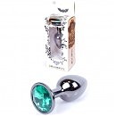   Boss Series Jewellery Dark Silver PLUG Green S