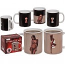    Stoneware Mug Stripper Girl