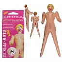 �������� ����-����� Mini Blow-Up Doll Blond Hair, 66 ��