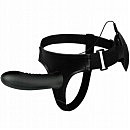  ,  Pretty Love Myron 7,2' vibro strap on Flesh Black