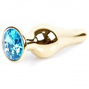    Jewellery Gold Butt Plug BOSS, 3 