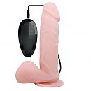    Baile Oliver 9,5' Vibrating Dildo Flesh, 