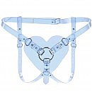     Feral Feelings Hearts Strap-on Belt Trasparent