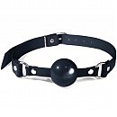   Feral Feelings Silicon Ball Gag Black/Black