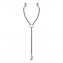 ������ ��� ������ � ������� Bedroom Fantasies Nipple & Clit Clamps Black, 60 ��