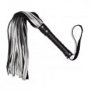     Flirty Hard Leather  Black & Silver, BG-00036