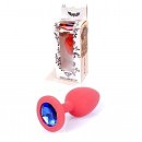     Silikon Plug Jewellery Red Small