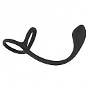      Orion Black Velvets Cock & Ball Ring + Plug